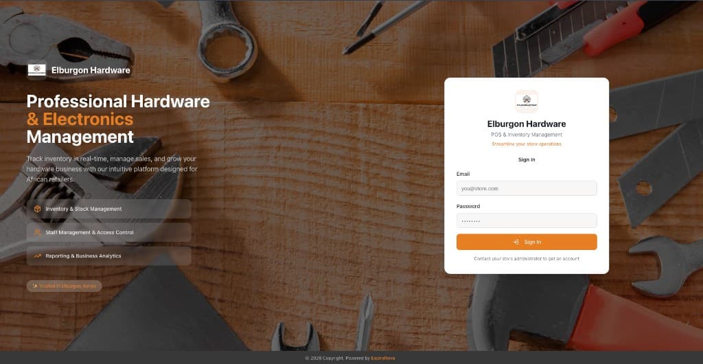 Hardware & Electronics POS